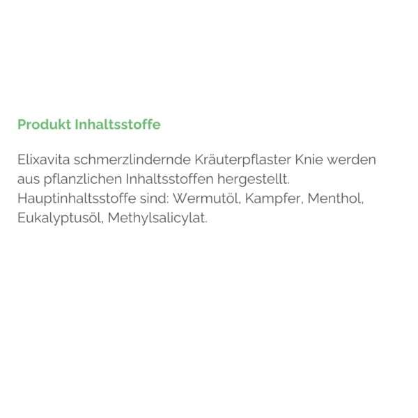 Original Kräuterpflaster Knie - 6 Stk. 5er Vorteilspack – Image 7